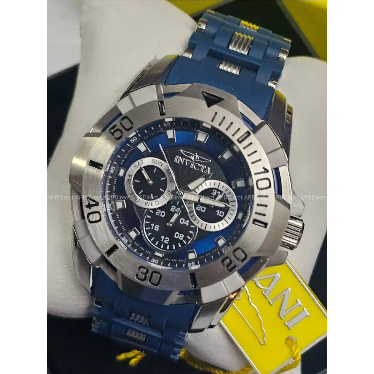 Invicta - Sea Spider - Blue Silver SS Quartz Multifunction Dial - Mens Watch