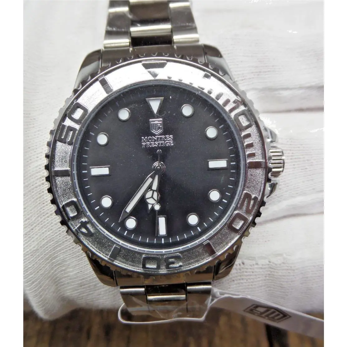 Montres Prestige X Invicta Men`s Watch 43mm Steel Black 30m - Great Watch