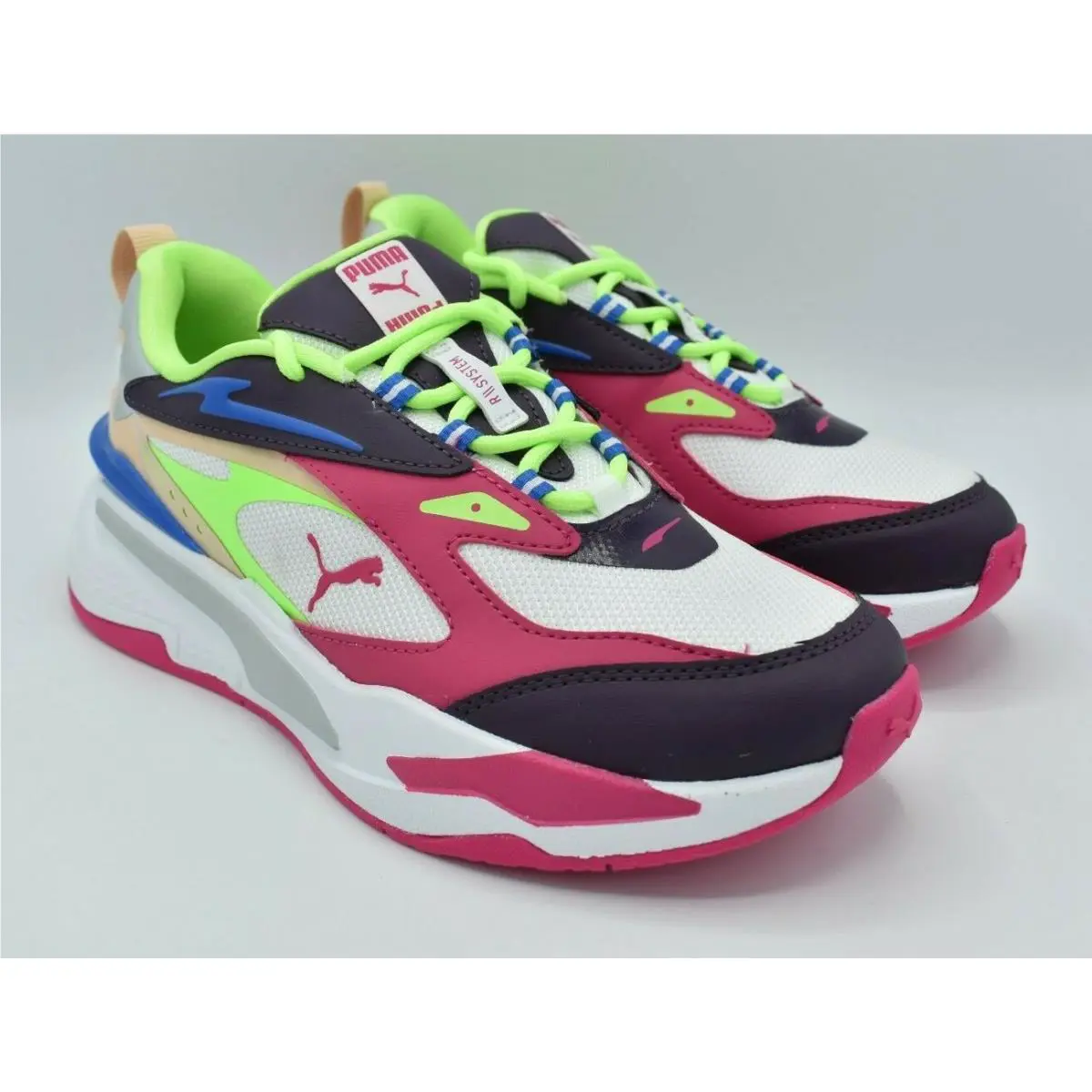 Puma shoes - PUMA RS-Fast - 384328 01 - White Sweet Grape Purple (UPC: 195098563640) 0