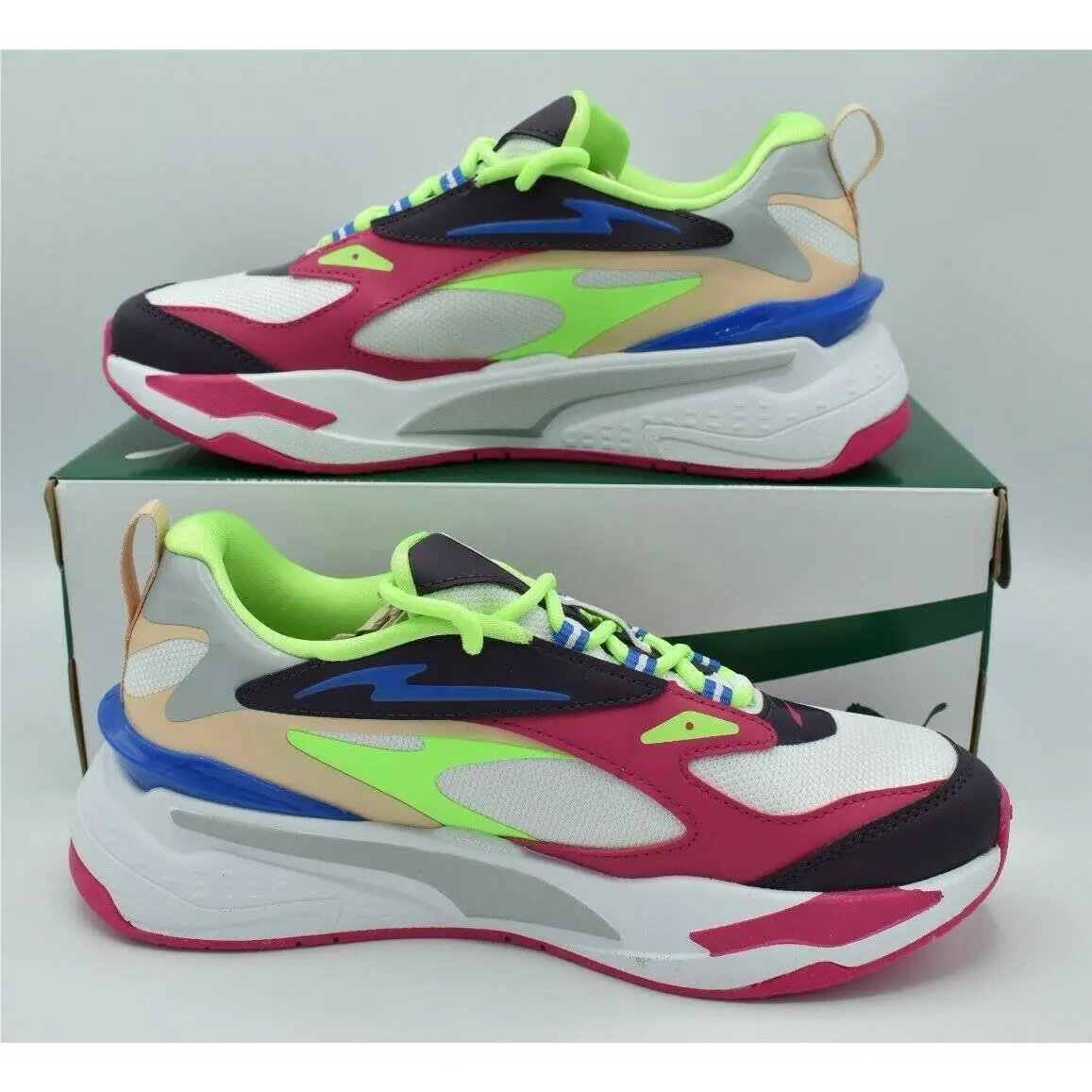 Puma shoes - PUMA RS-Fast - 384328 01 - White Sweet Grape Purple (UPC: 195098563640) 4
