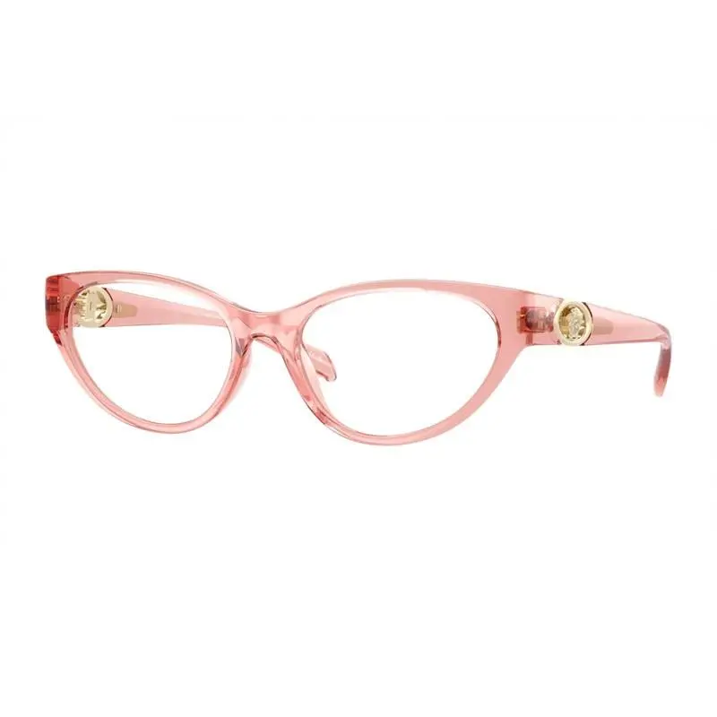 Versace VE3372U 5322 Transparent Pink 54mm Eyeglasses