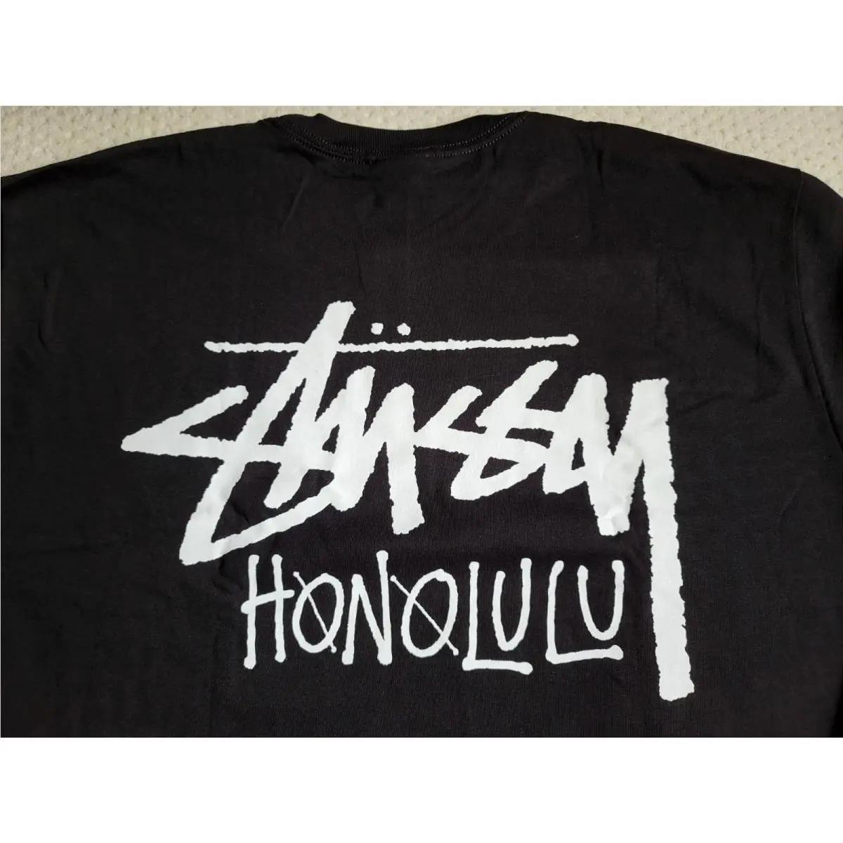 Stussy Honolulu Hawaii Chapter Tee Limited Black Long Sleeve T-shirt Xxl