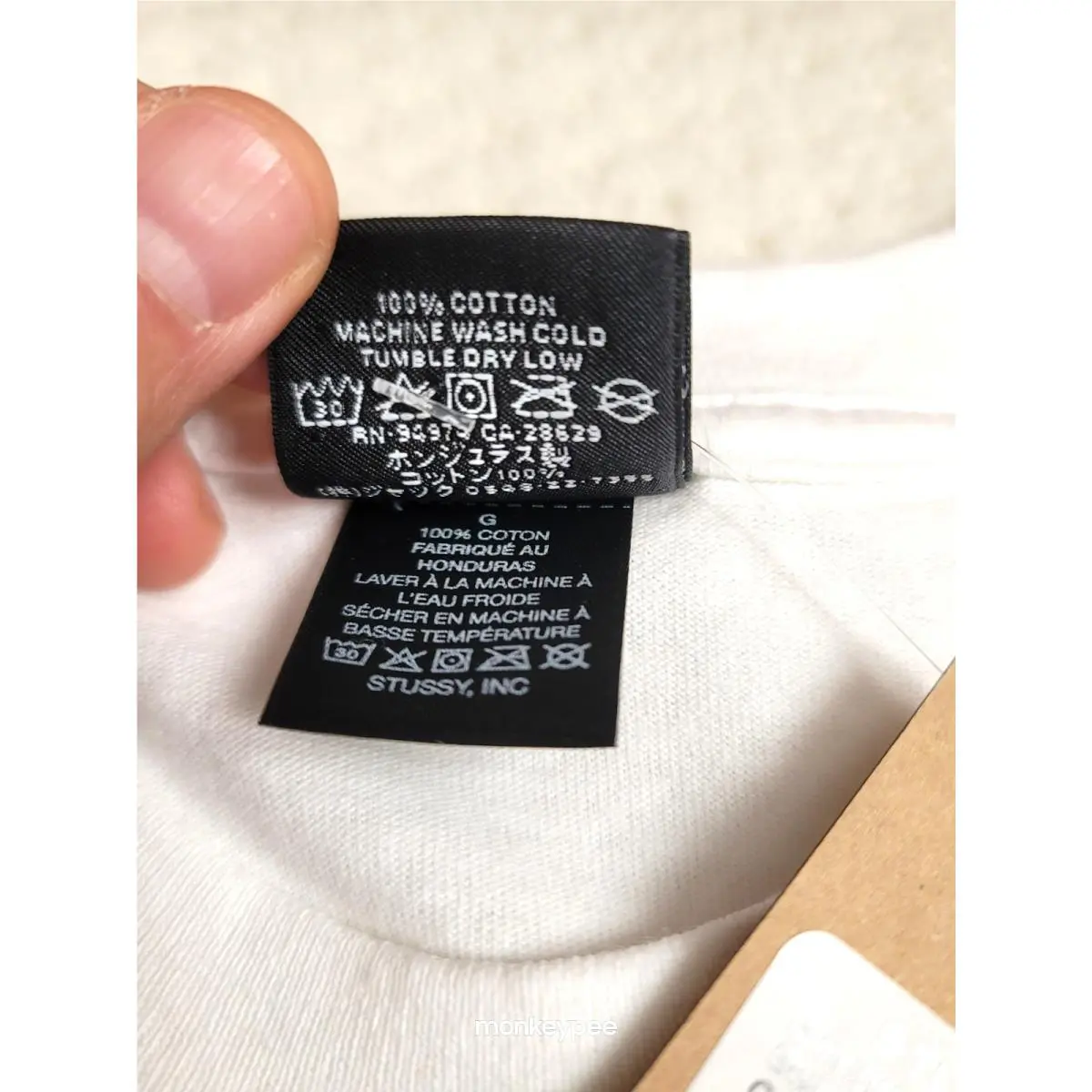 Stussy  clothing - White (UPC: 195292680457) 6