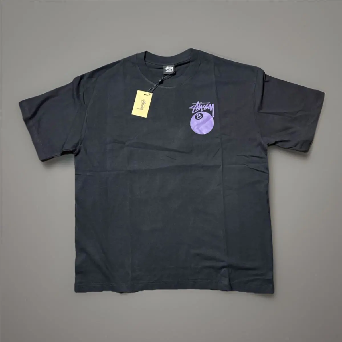 Stussy Shirt X-ray 8 Ball Tee T Shirt XL Black Mens Double Sided Streetwear