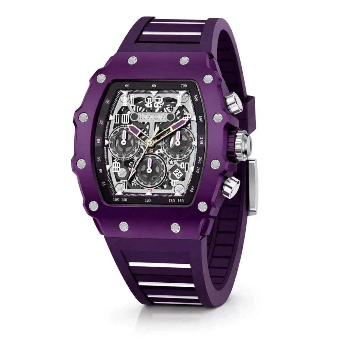 Invicta Racing Nitro Gen Men`s Watch Purple Rain 43mm LE Miami Grand Prix 69709