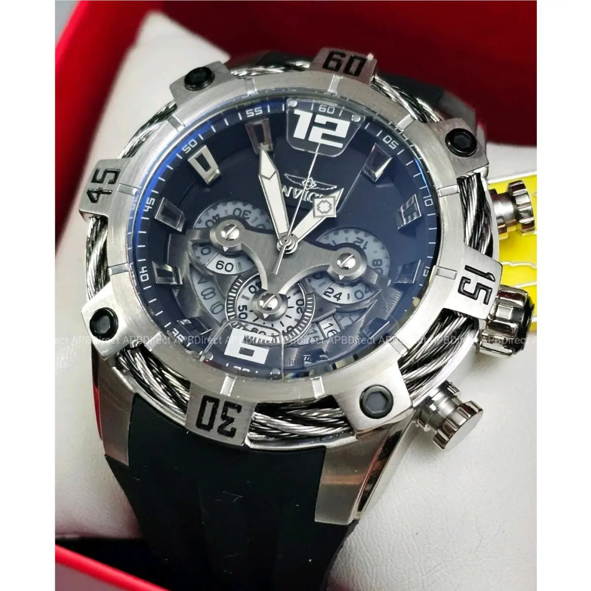 Invicta - Bolt Exclusive - 51mm Spinning Dials Chronograph - Quartz Mens Watch