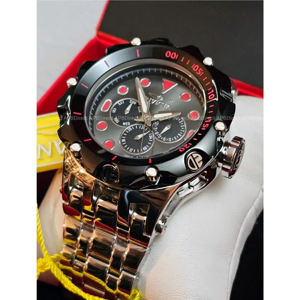 Invicta - Subaqua Venom Fusion - High Polished SS Multifunction - Mens Watch Sas
