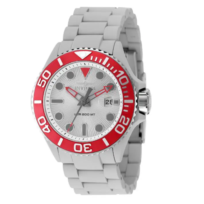 Invicta Grand Diver Playa Men`s 42mm Moonstone Gray Hydro-plated Watch 49479
