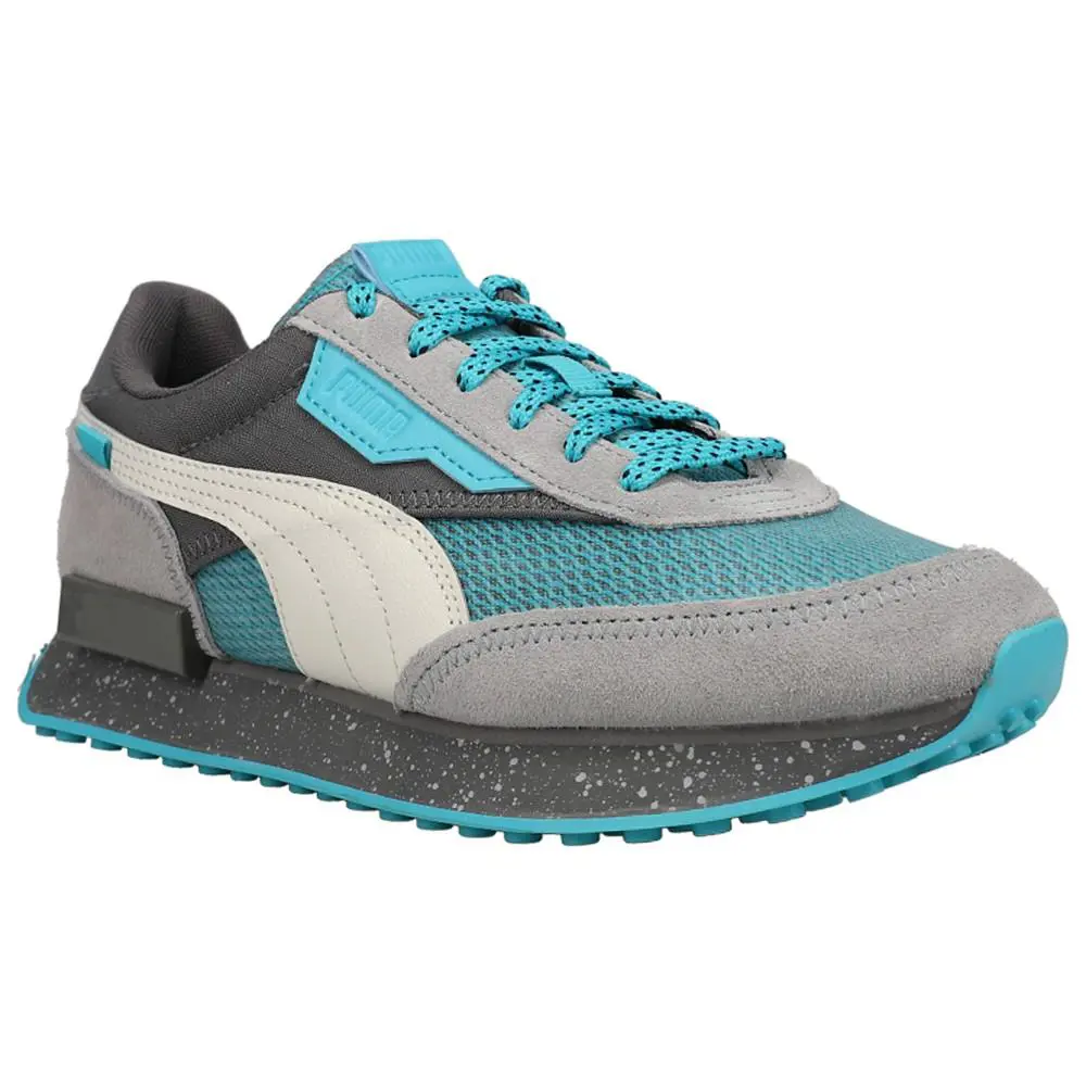 Puma shoes - PUMA Future Rider Global Futuris Lace Up - 381699-01 - Grey (UPC: 195100101228) 0