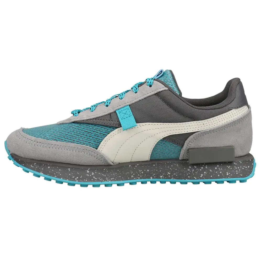 Puma shoes - PUMA Future Rider Global Futuris Lace Up - 381699-01 - Grey (UPC: 195100101228) 1
