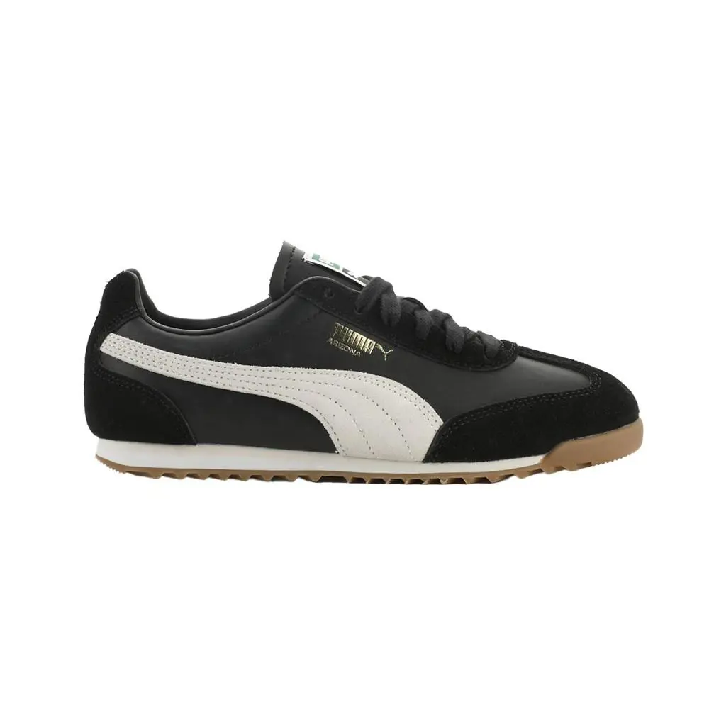 Puma Arizona Retro Lace Up Womens Size 10.5 M Sneakers Casual Shoes 40425701 - Black