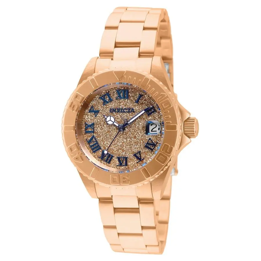 Invicta 33361 Angel Rose Gold-tone Dial 34 mm Women`s Watch