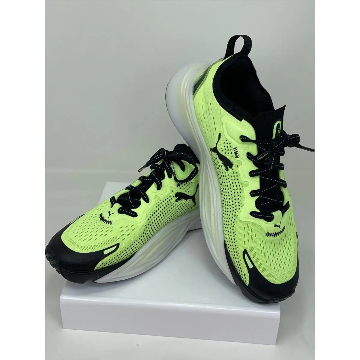 Puma Pwr Nitro Sqd 2 Training Mens SZ 7.5 Fizzy Apple Sneakers 31015005