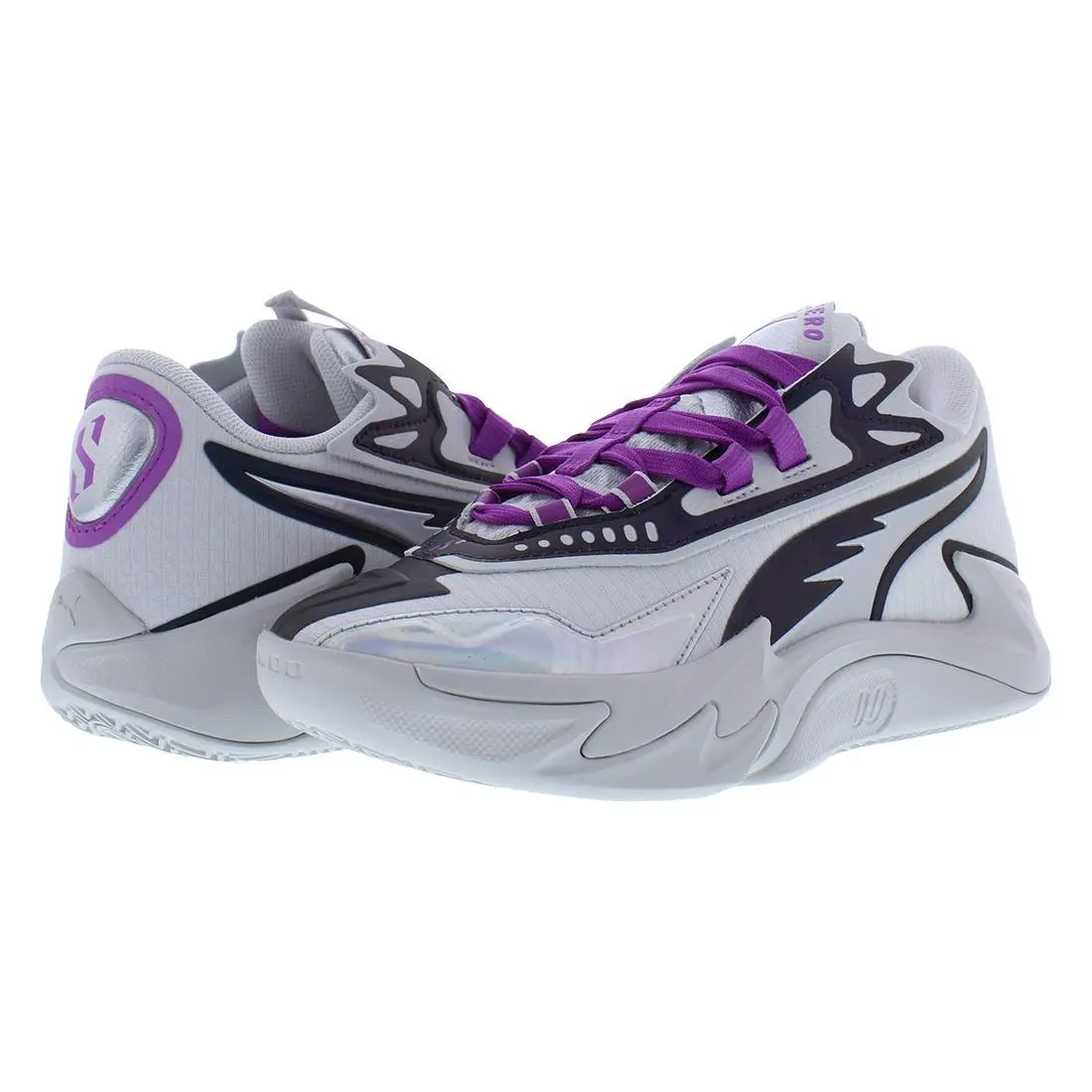 Puma shoes - 31136401 - 31136401 - Feather Gray/Wild Berry, Main: Grey (UPC: 197674037392) 0