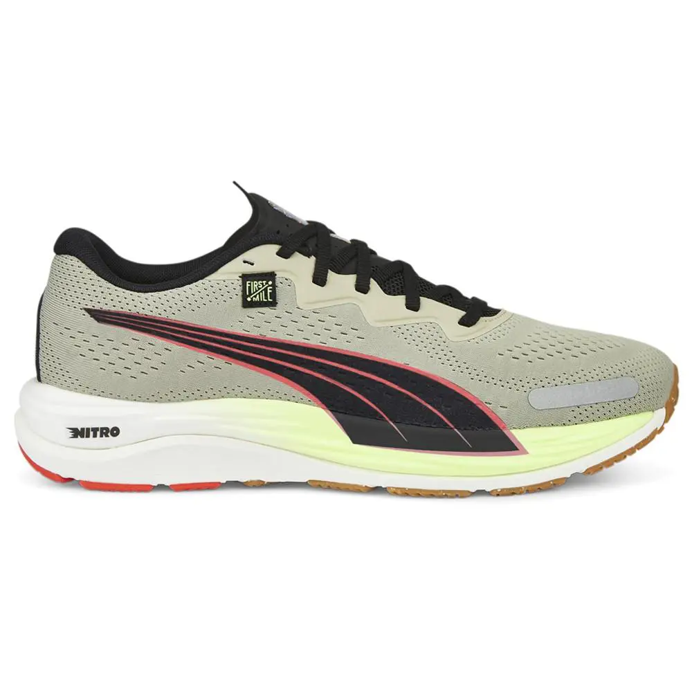 Puma X First Mile Velocity Nitro 2 Running Mens Size 7.5 M Sneakers Athletic S - Beige