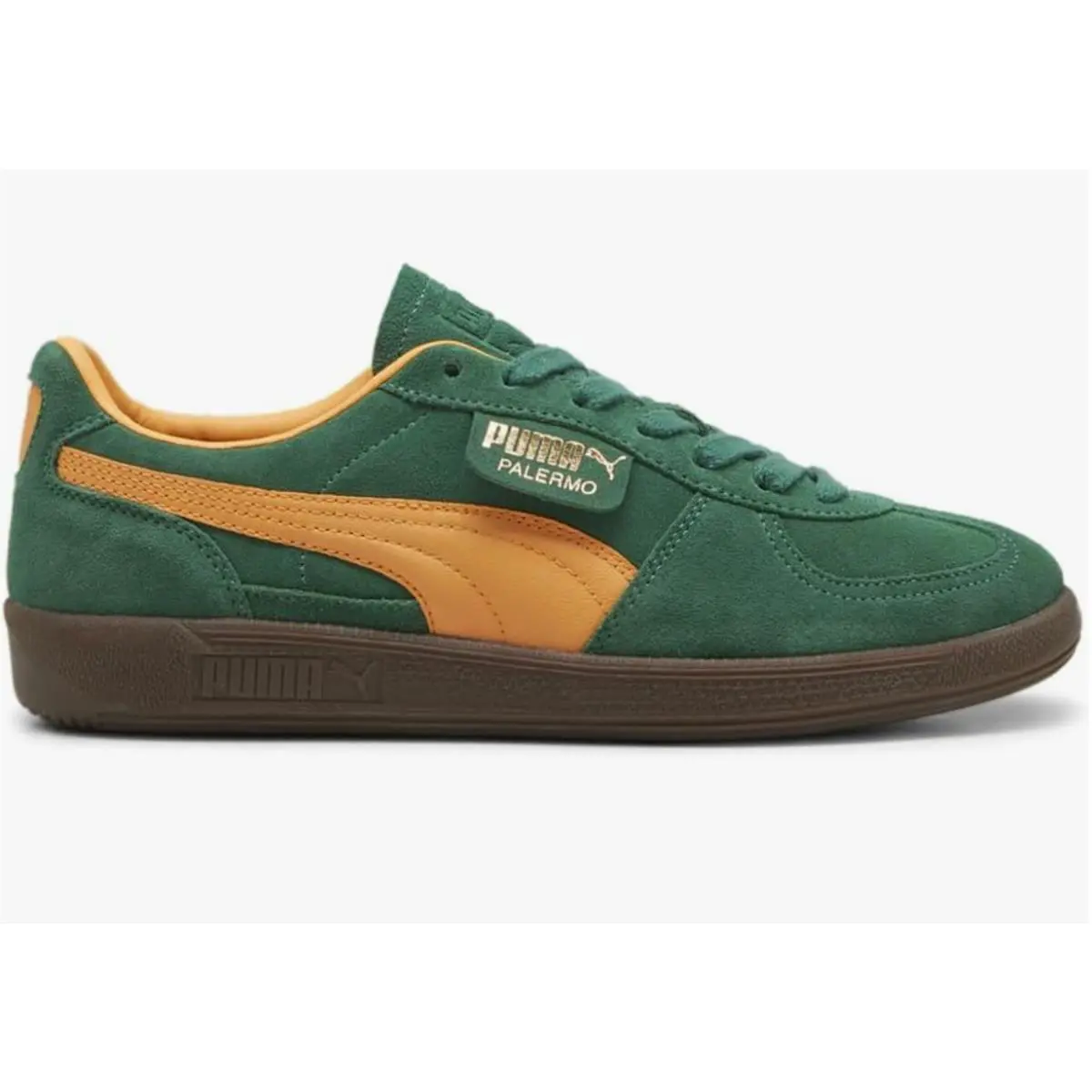 Puma Palermo Retro Sneakers Green Bay Packers Men 8/Wmn 9.5 Vine Clementine