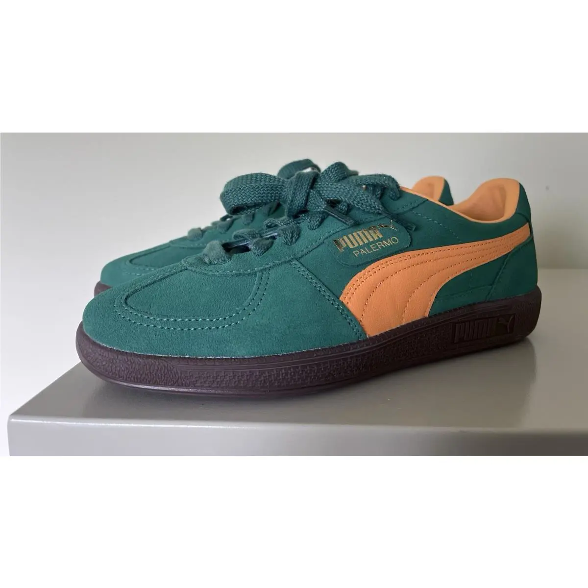 Puma shoes - PUMA Palermo - Palermo - 396463-05 - Green 9