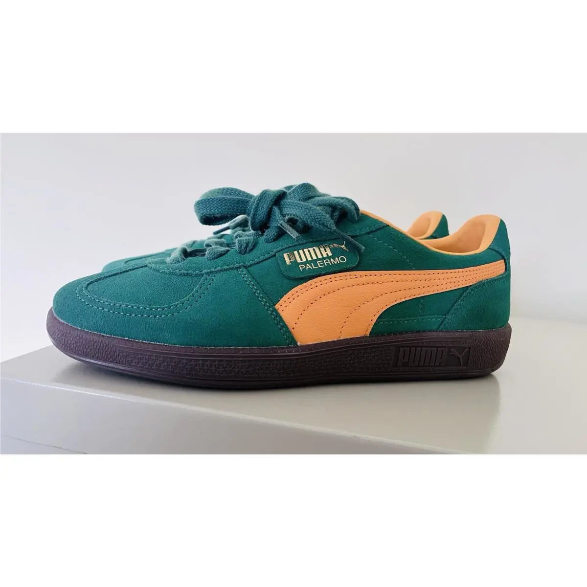 Puma shoes - PUMA Palermo - Palermo - 396463-05 - Green 0
