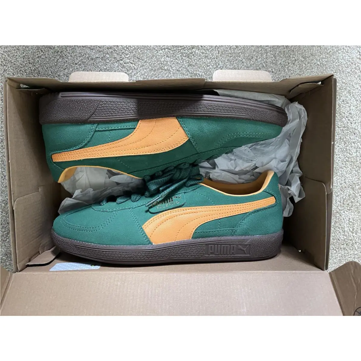Puma shoes - PUMA Palermo - Palermo - 396463-05 - Green 7