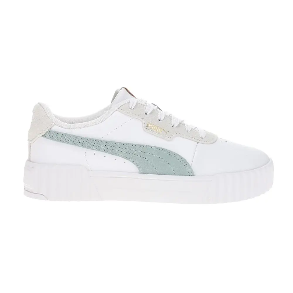 Puma Carina 3.0 Luxe Lace Up Sneaker Womens Size 8 M Sneakers Casual Shoes 40320