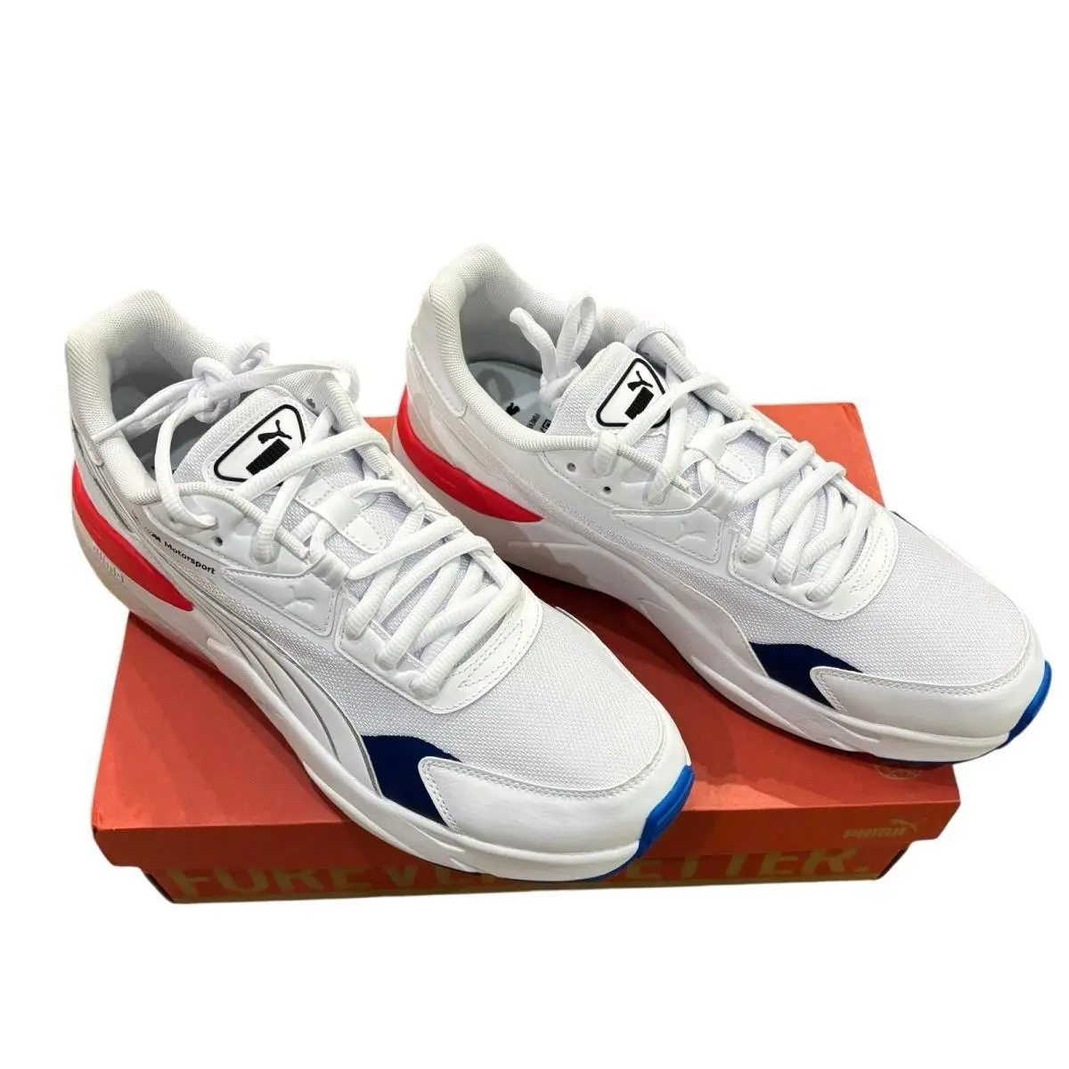 Puma shoes - PUMA Bmw M Motorsport Vis2k Lace Up - 30829704 - White (UPC: 197673197257) 4