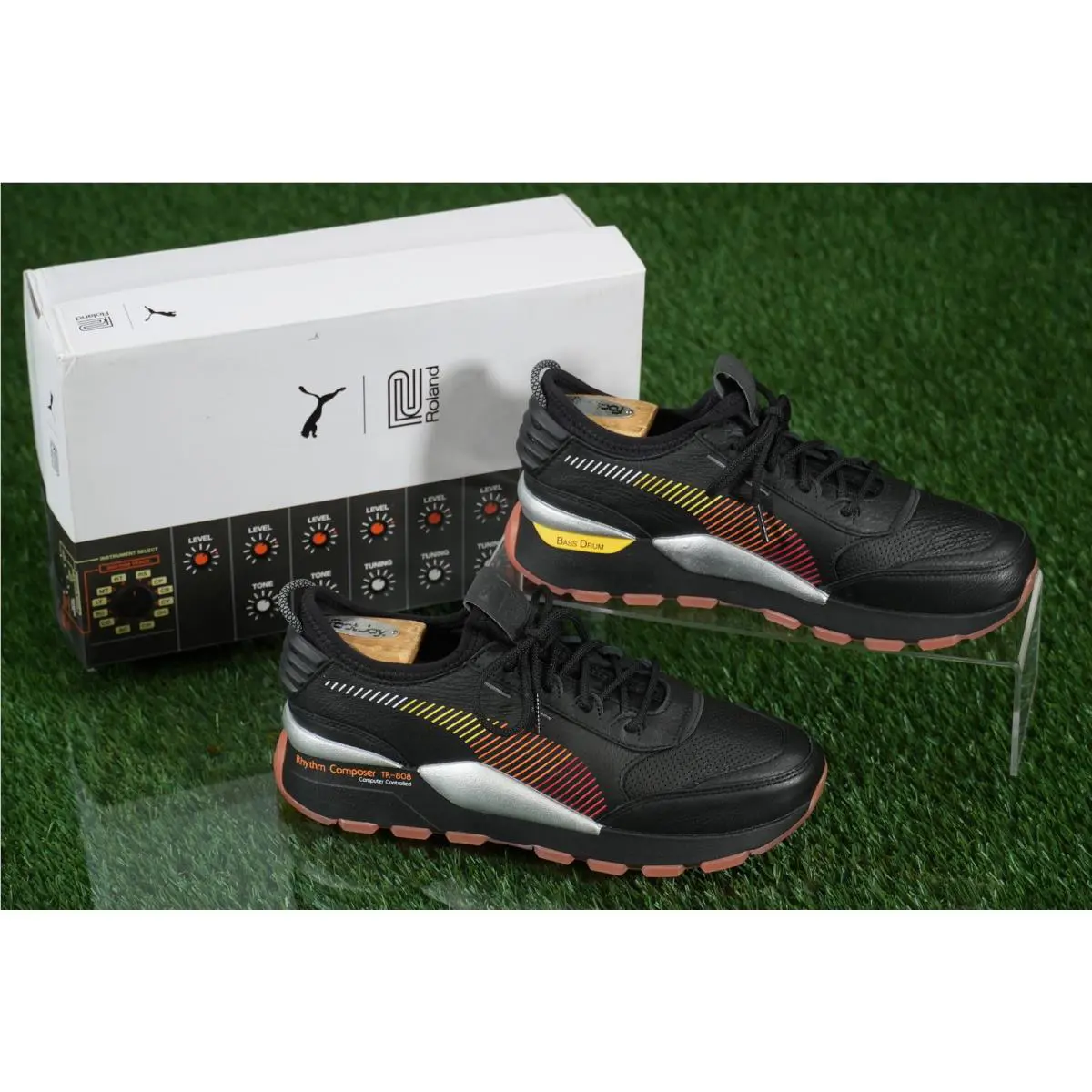 Puma RS-0 X Roland Shoes US Mens 7.5 Black 368406-01