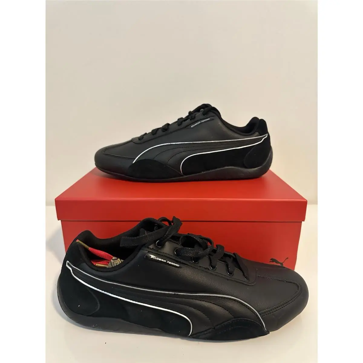 Size 12 Puma x Scuderia Ferrari Speedcat Puma Black-rosso Corsa 308905 01
