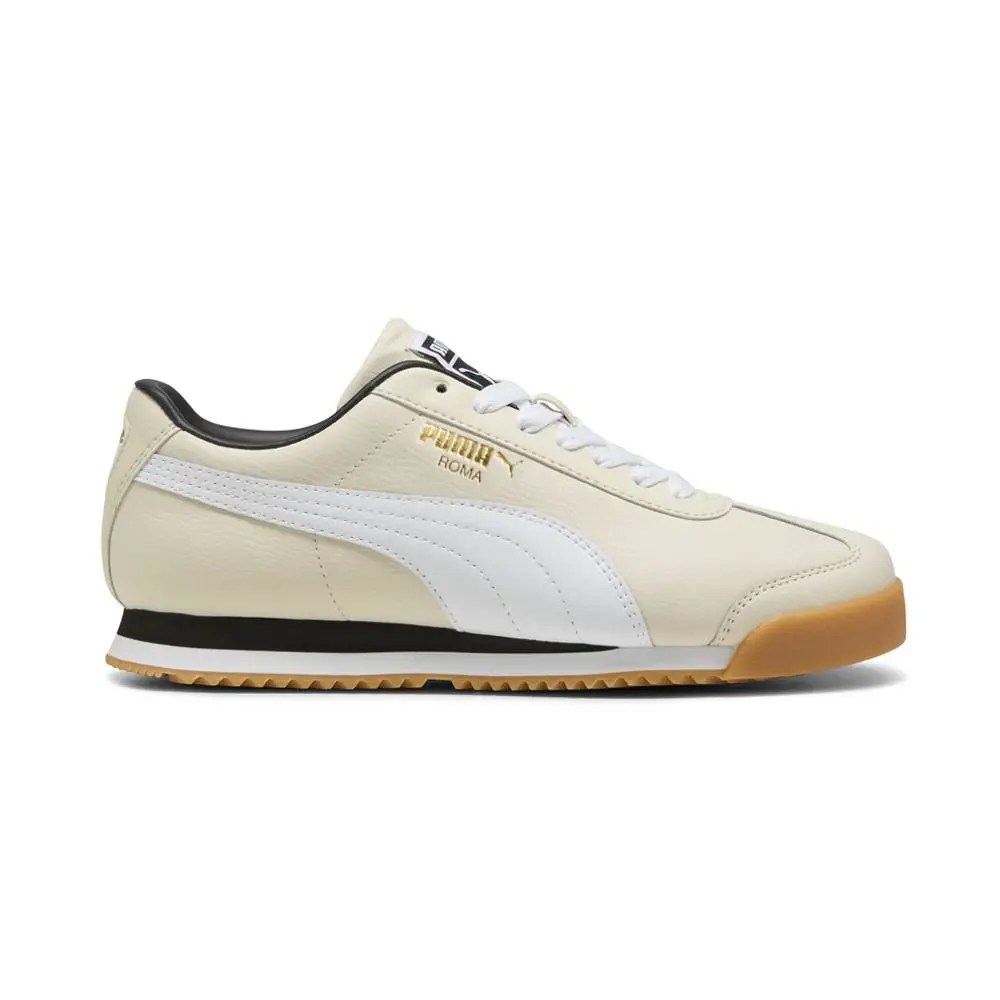 Puma Roma 24 Standard Lace Up Mens Size 8 M Sneakers Casual Shoes 39686810 - Off White