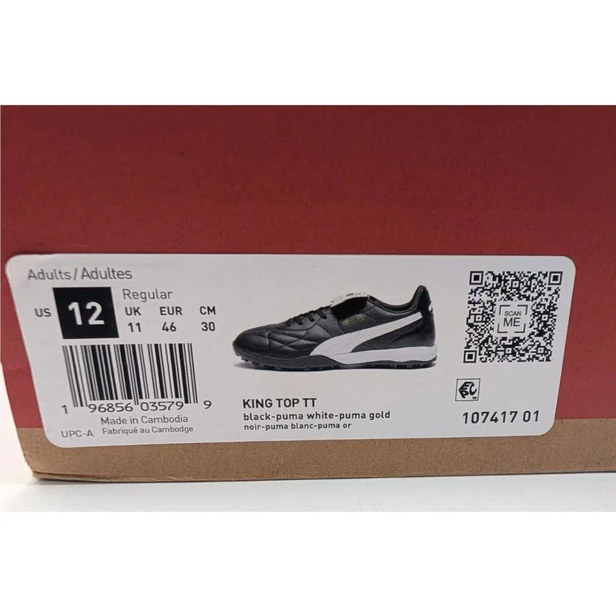 Puma shoes - PUMA King Top Turf Soccer - Black (UPC: 196856035799) 3