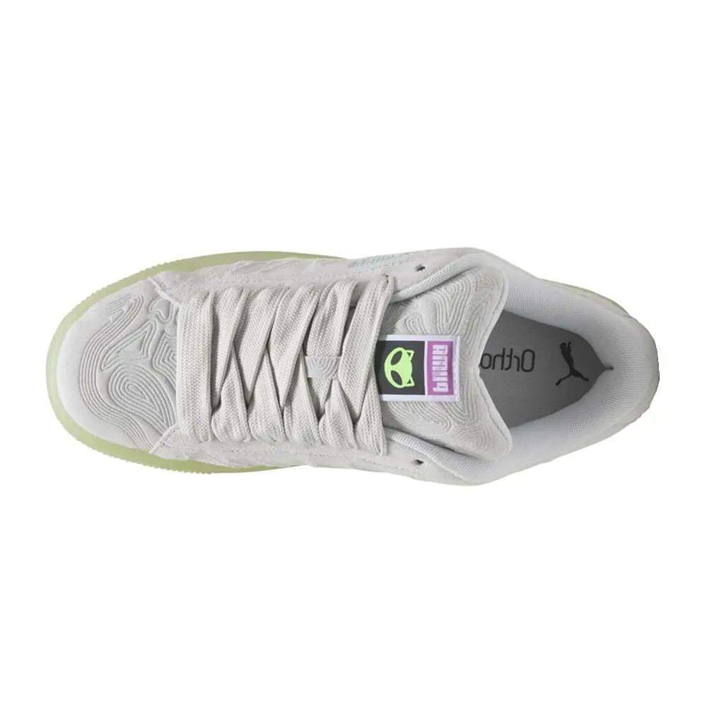 Puma shoes - PUMA Suede Xl Alien Lace Up - 40224501 - Grey (UPC: 197673613993) 2