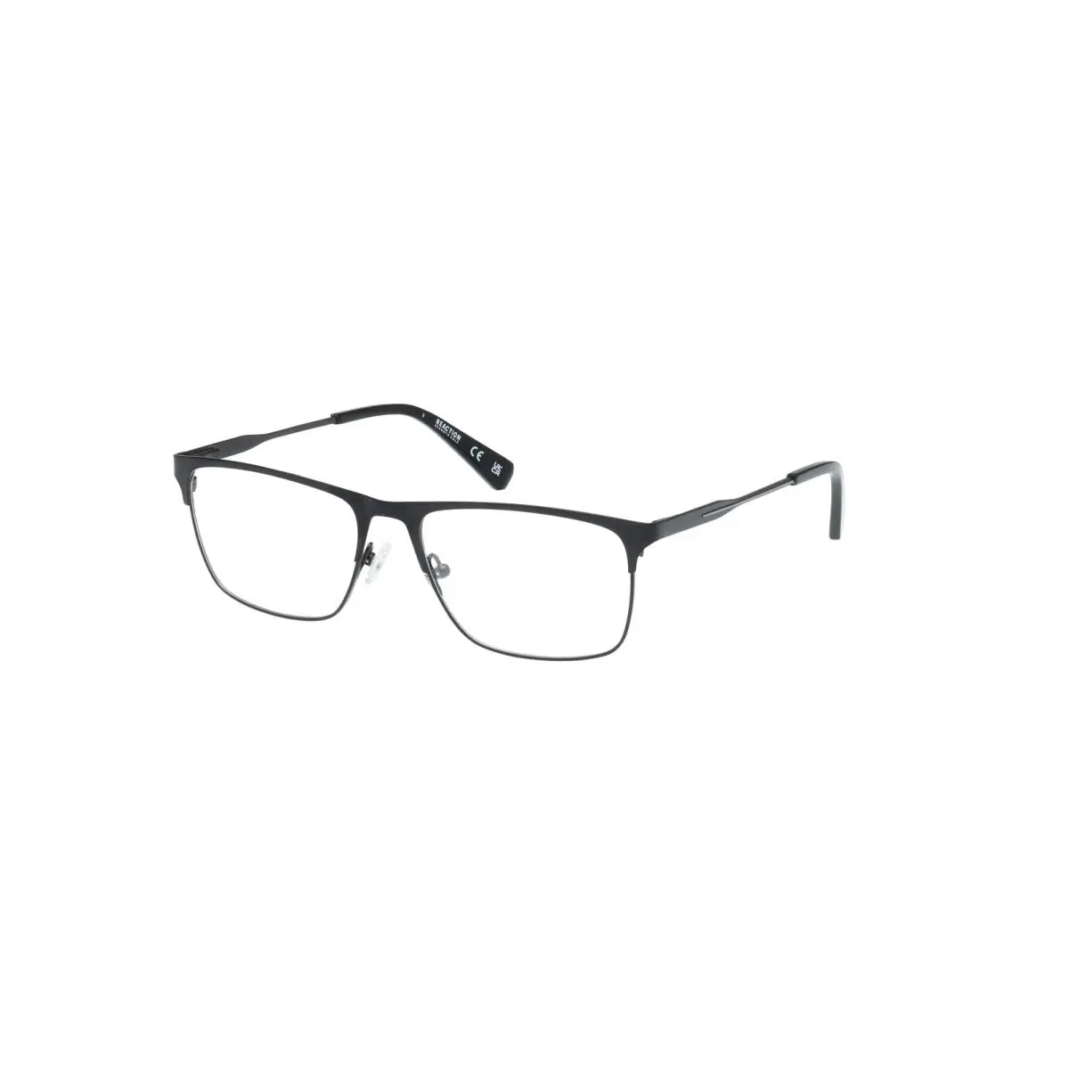Kenneth Cole Reaction RN 50048 Matte Black / 002 Size 56 Eyeglasses