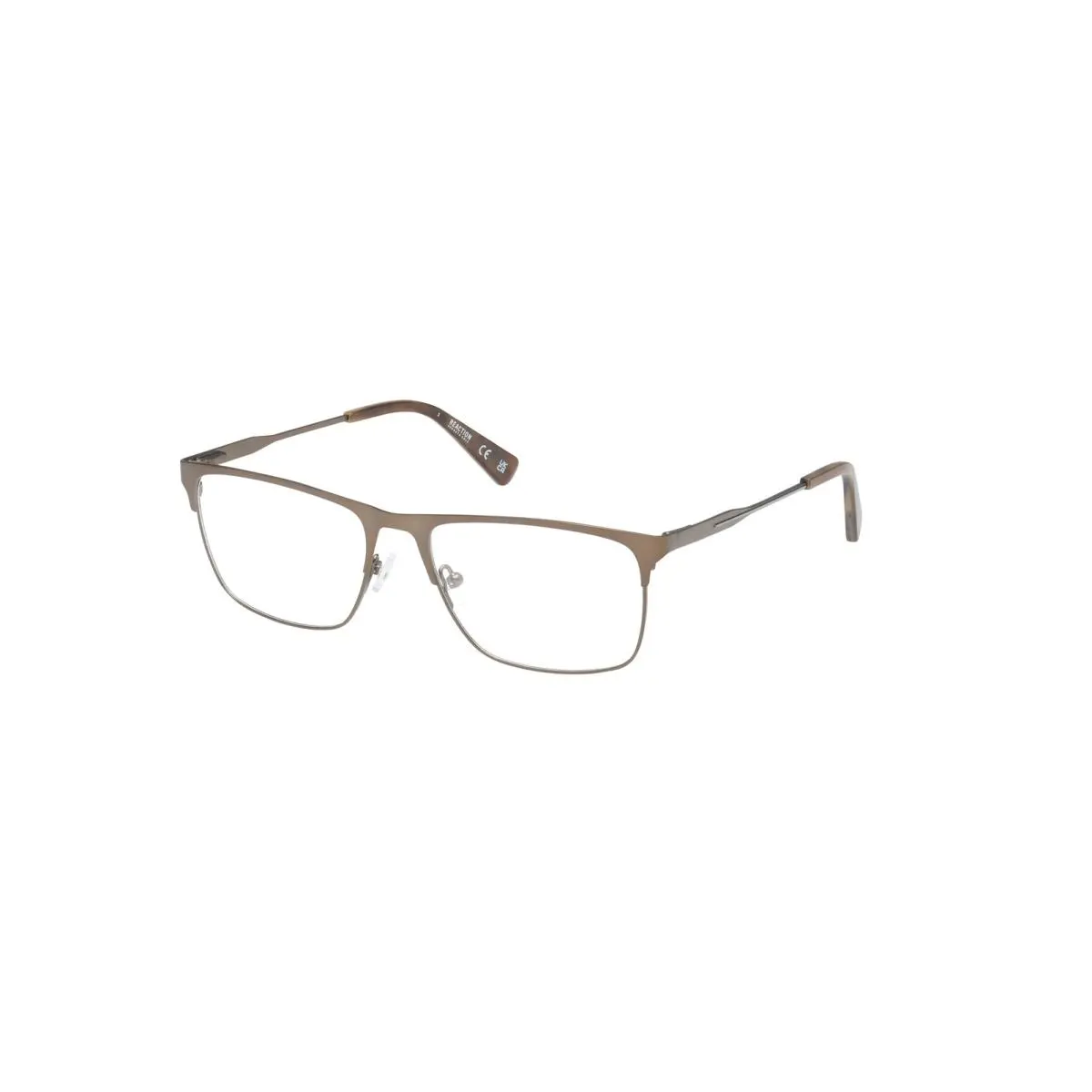 Kenneth Cole Reaction RN 50048 Matte Dark Brown / 049 Size 56 Eyeglasses