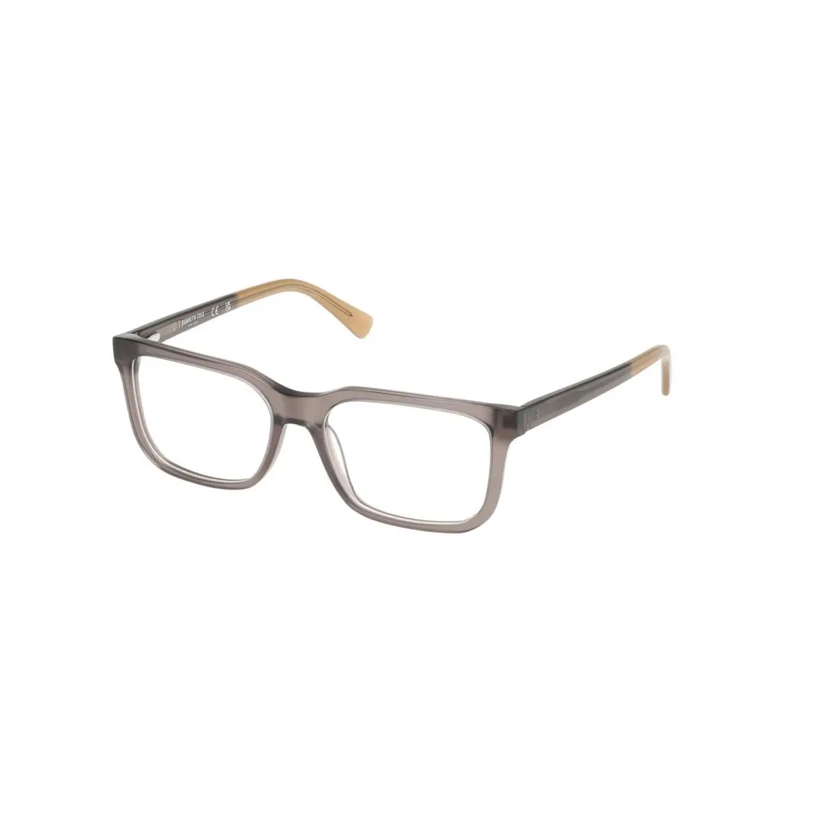 Kenneth Cole New York KC 50006 Shiny Grey / Matte Beige 020 Size 55 Eyeglasses