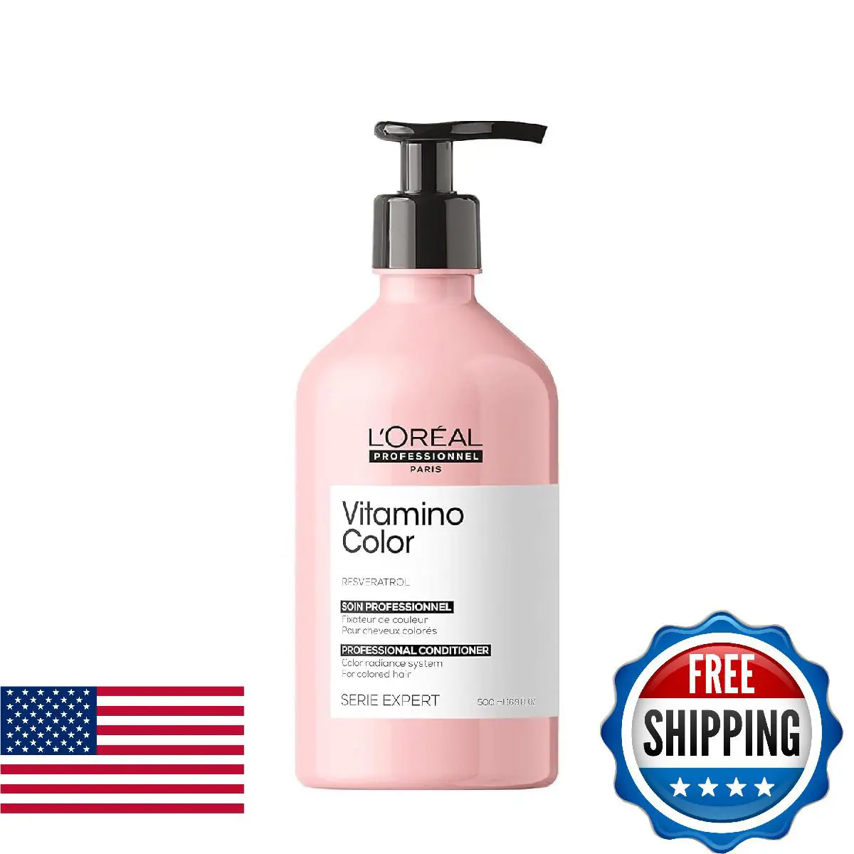 L`oréal Professionnel Vitamino Color Conditioner - Protects Hair Color Enhances