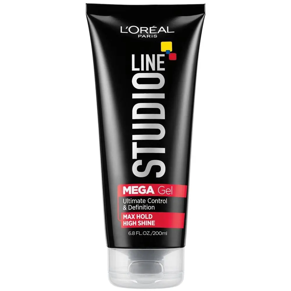 Loreal Studio Line Mega Hair Gel Ultimate Control Max Hold 6.8 Ounce Pack of 12