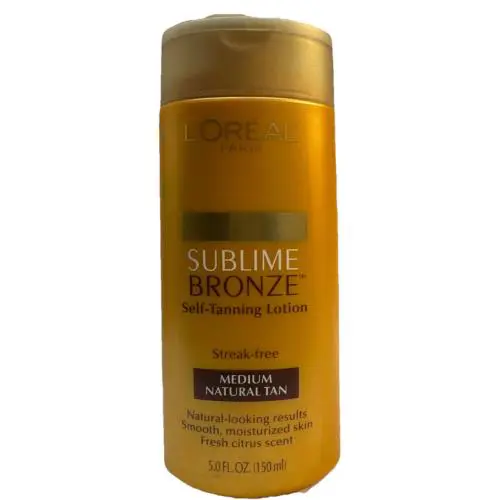 Loreal Sublime Bronze Self Tanning Lotion Medium Natural Tan Streak Free 5oz