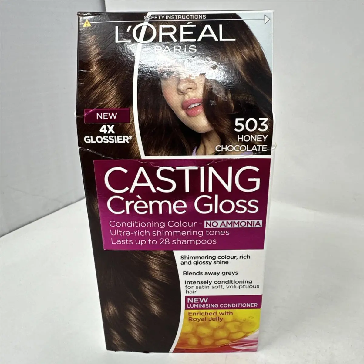 L`oreal Casting Creme Gloss 503 Honey Chocolate Hair Color Dye