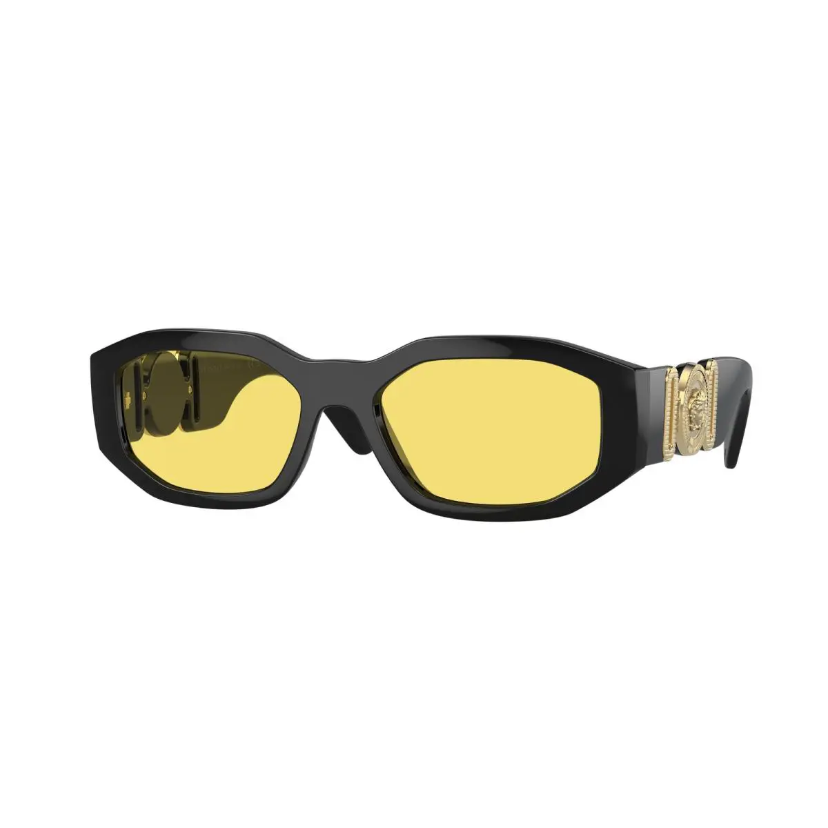 Versace VE 4361 Black Yellow GB1/85 Sunglasses
