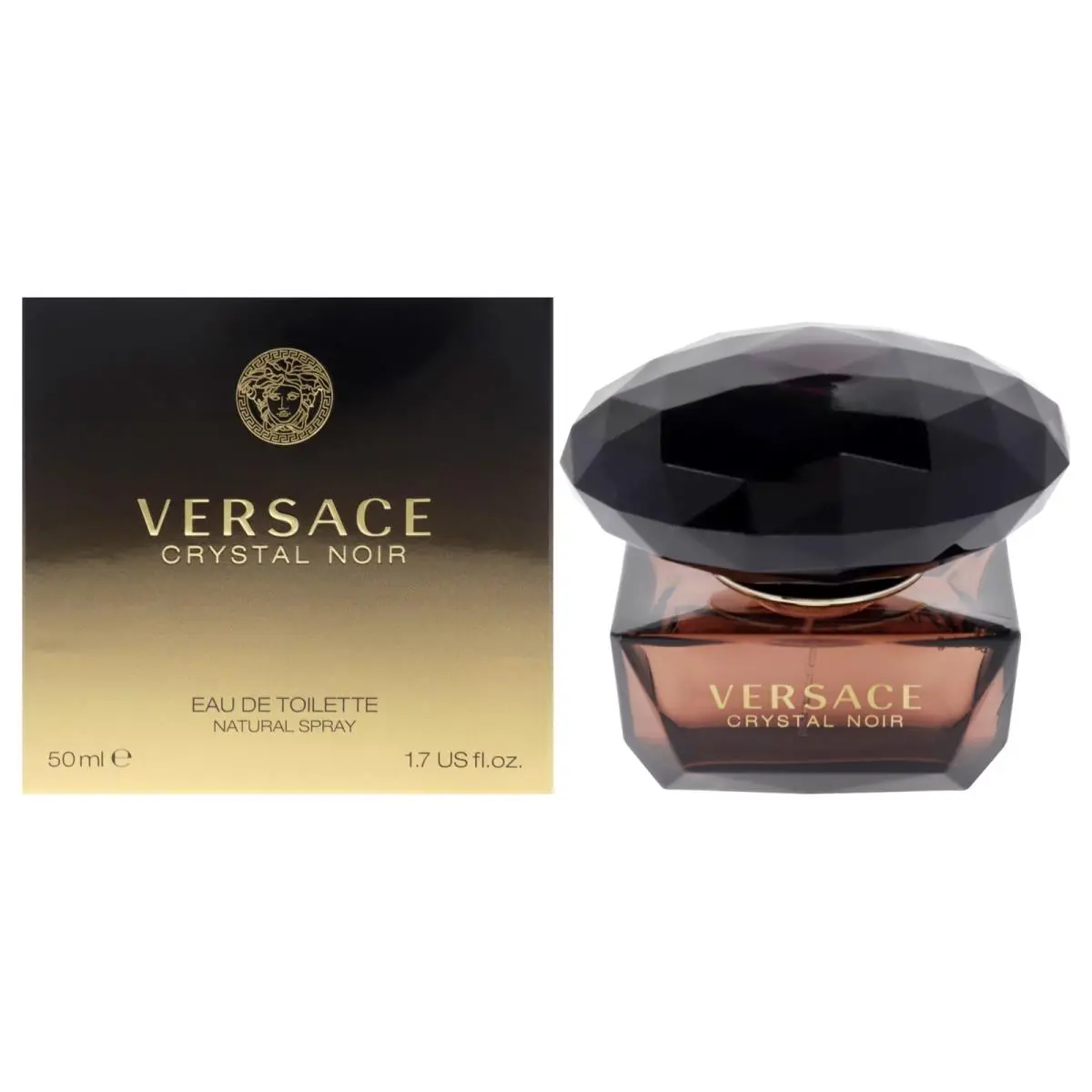 Versace Crystal Noir by Versace For Women - 1.7 oz Edt Spray