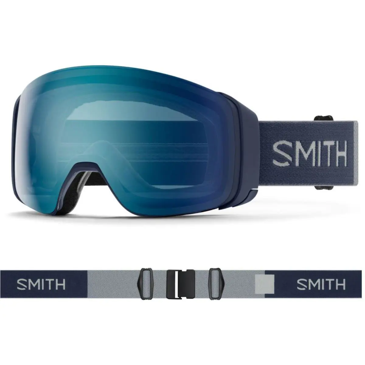 Smith M00719 4D Mag Low Bridge Fit Goggles Royal Navy