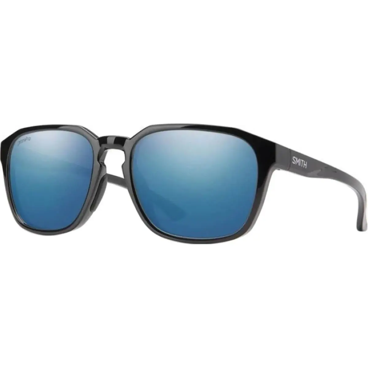 Adult Contour Chromapop Polarized Black/blue One Size Sunglasses by Smith Optics