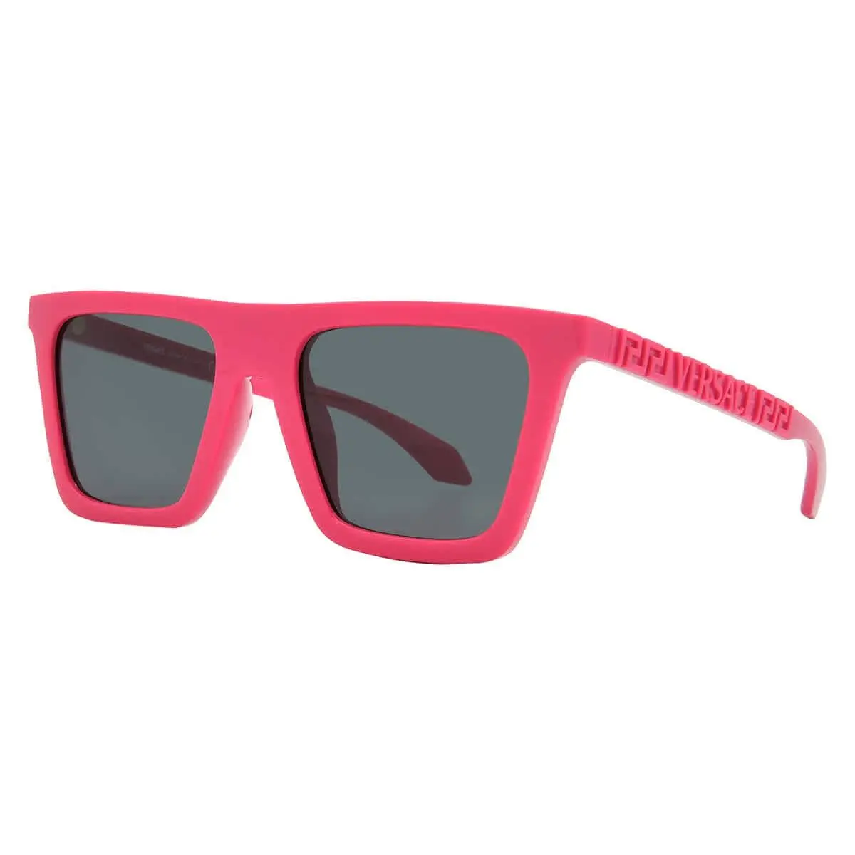 Versace Dark Grey Browline Men`s Sunglasses VE4468U 544887 53 VE4468U 544887 53