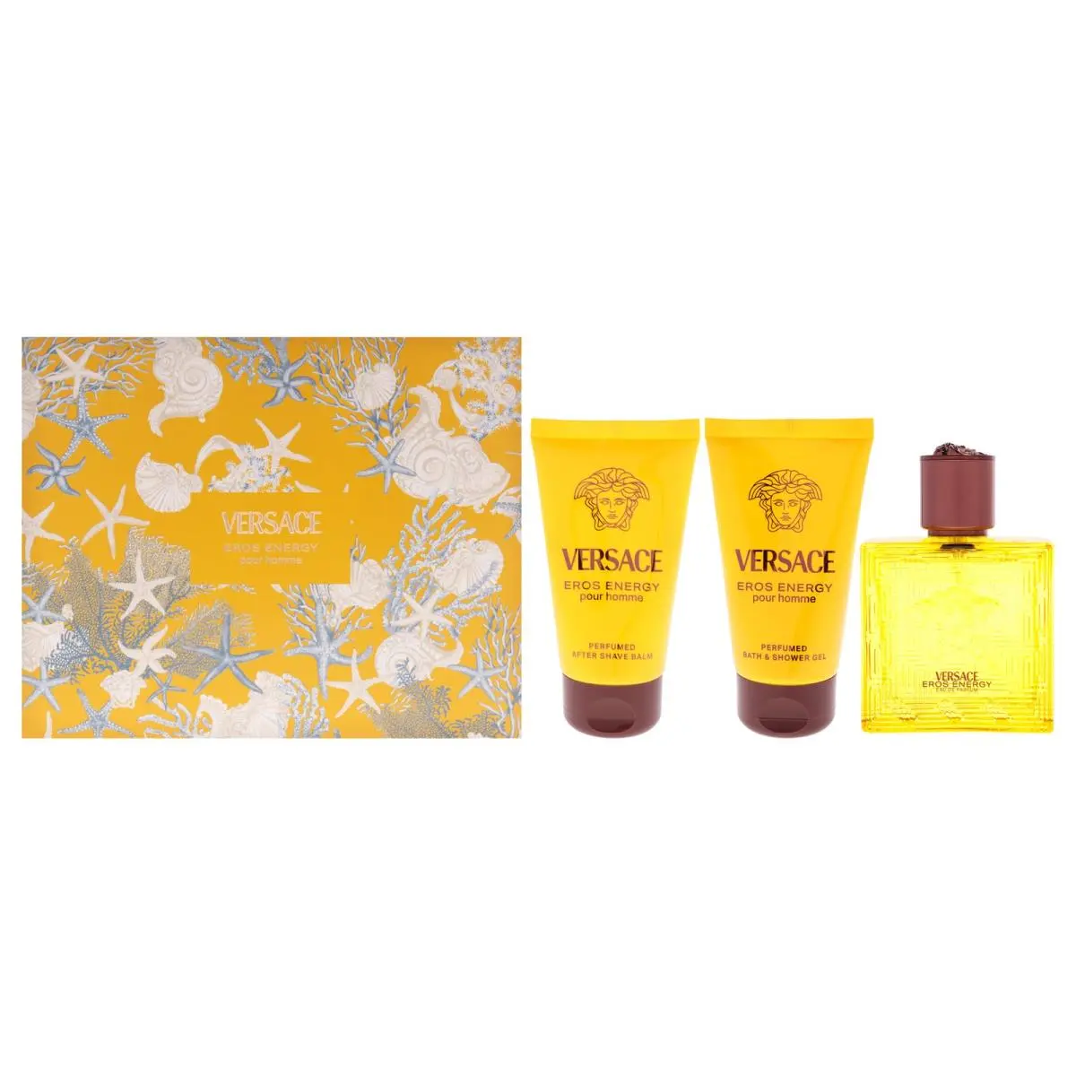 Versace Eros Energy by Versace For Men-3 Pc Gift Set