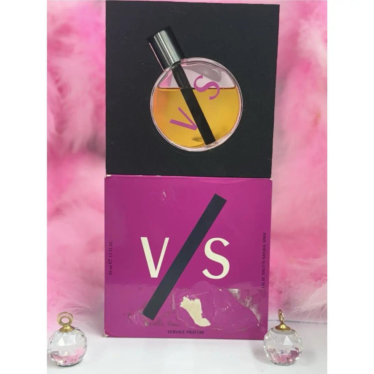Versace Versus V/s Edt 1.7oz Perfume For Wonen Very Rare
