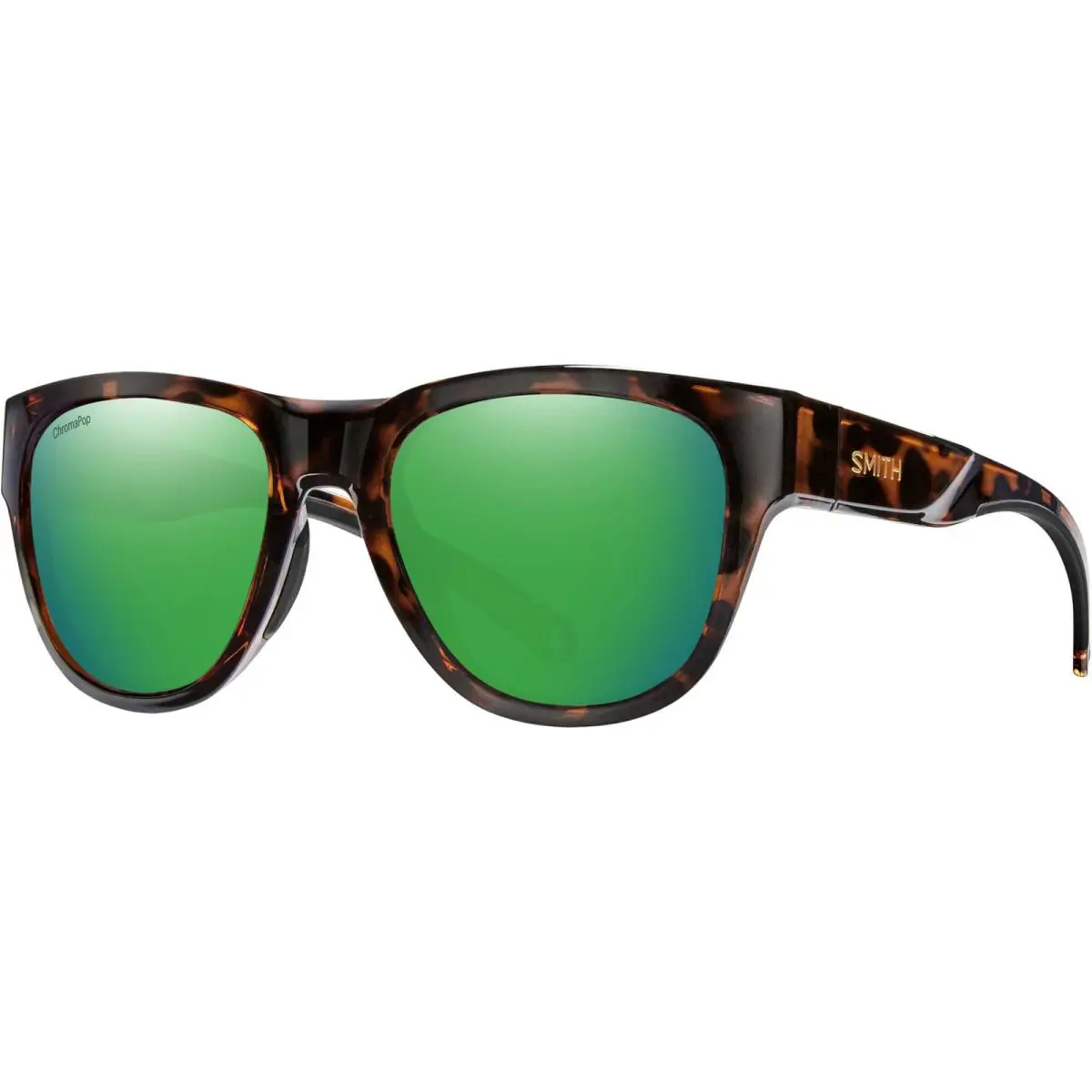 Smith Optics Adult Rockaway Polarized Tortoise/chromapop Green OS Sunglasses