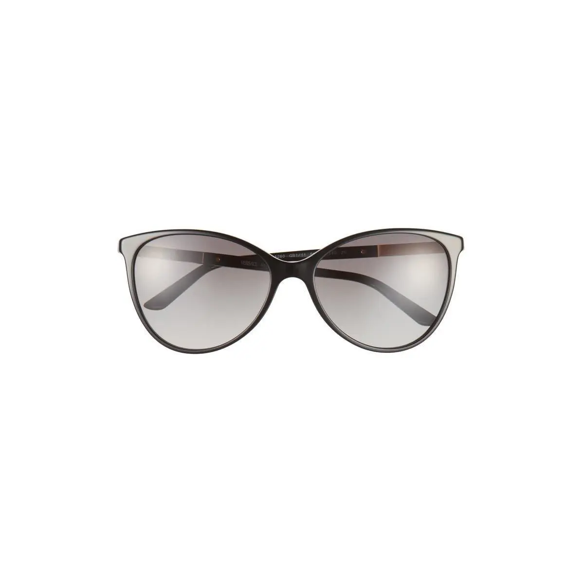 Versace Women 58mm Round Sunglasses Black