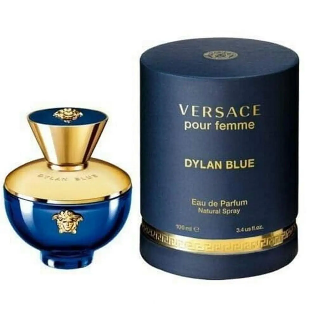 Eau De Parfum Spray 3.4 Oz Dylan Blue Pour Femme Women Versace
