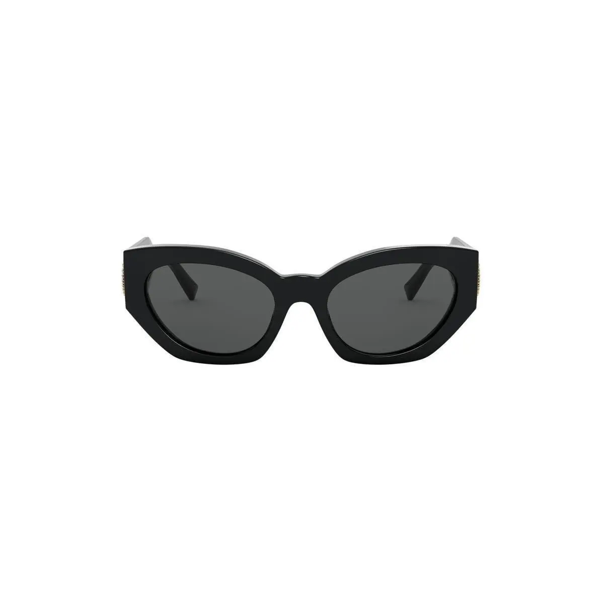 Women 54mm Cat Eye Sunglasses Black by Versace