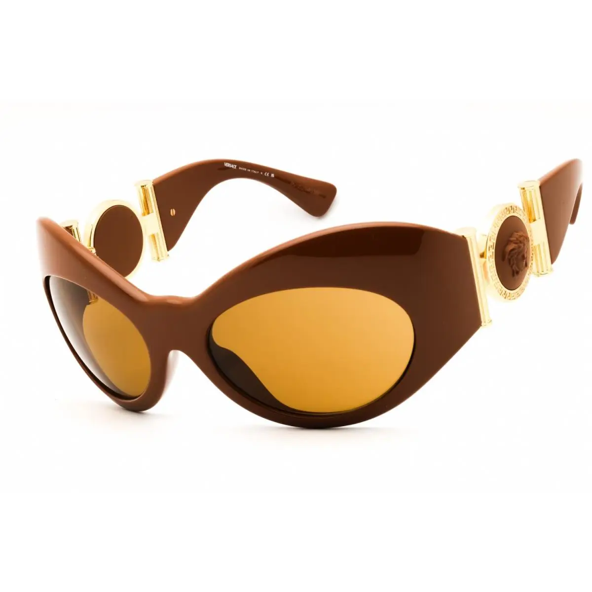 Versace VE4462-5447-58 Sunglasses Frame Size 58mm 115mm 20mm Caramel Women