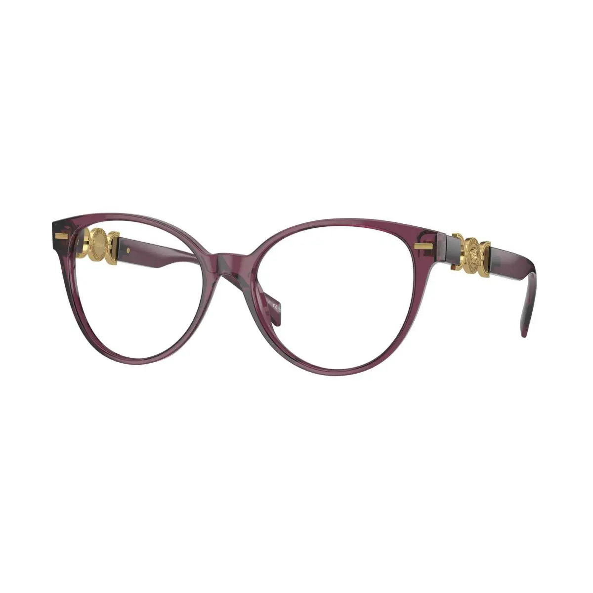 Versace VE 3334 Transparent Violet 5220 Eyeglasses